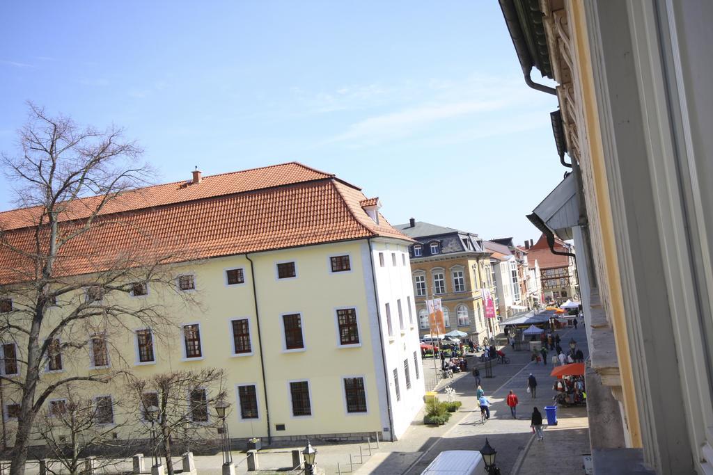 Pension Bei Der Marienkirche Mühlhausen Extérieur photo